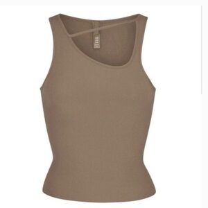 Skims Cutout Ribbed Tank